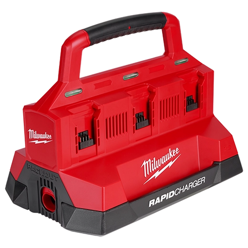 Milwaukee M18™ PACKOUT™ Six Bay Rapid Charger DeWalt