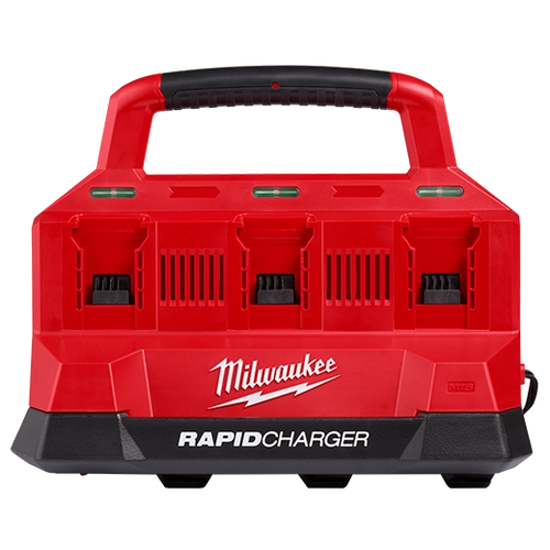 Milwaukee M18™ PACKOUT™ Six Bay Rapid Charger DeWalt
