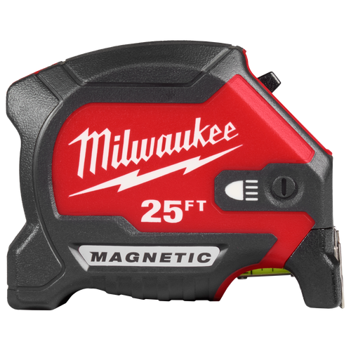 Milwaukee Magnetic Tape Measure w/ Rechargeable 100L Light Milwaukee