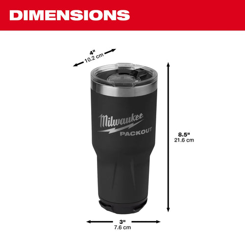 Milwaukee PACKOUT™ 30 oz Tumbler Milwaukee