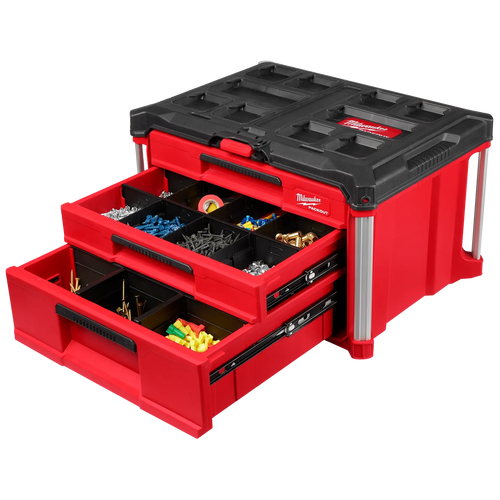 Milwaukee PACKOUT™ Multi-Depth 3-Drawer Tool Box Milwaukee