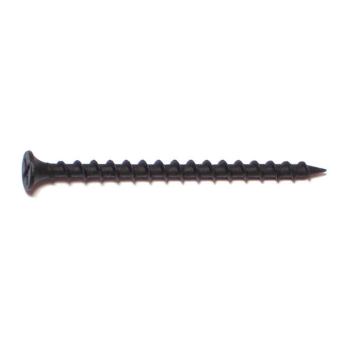 Monster Fastener Black Phosphate Steel Coarse Thread Phillips Bugle Head Drywall Screws Midwest Fastener