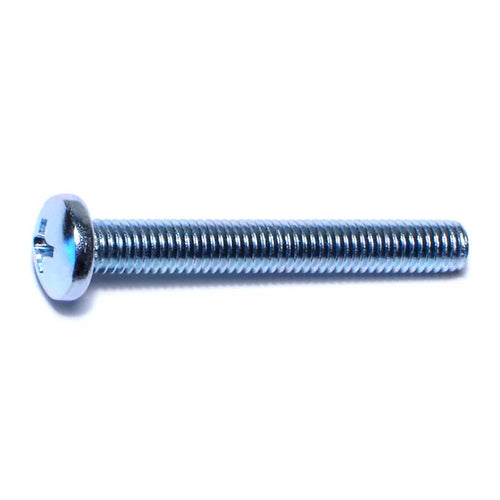 Monster Fastener Zinc Plated Steel Fine Thread Phillips Pan Head Machine Screws Midwest Fastener