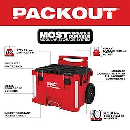 Milwaukee PACKOUT™ Rolling Tool Box Milwaukee