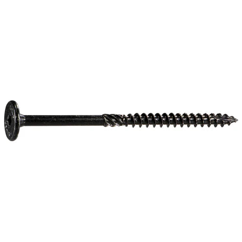 Monster Fastener Black XL1500 Coated Steel Star Drive Pan Head Saberdrive Structural Screws Midwest Fastener