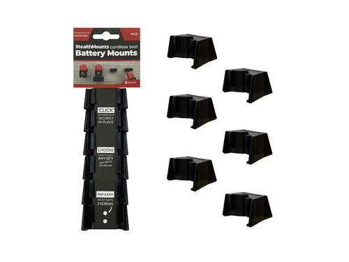 StealthMounts Battery Mounts for Milwaukee M12 StealthMounts