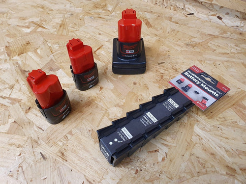 StealthMounts Battery Mounts for Milwaukee M12 StealthMounts