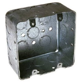 4 x 2-1/8-Inch 2-Gang Square Box Various