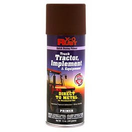 Rust Preventative Primer for Metal, Truck, Tractor, Implement & Equipment, Red, 12 oz. Spray X-O Rust