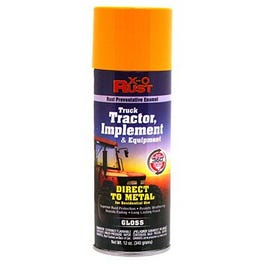 Rust-Preventative Enamel, Paint & Primer for Metal, Truck, Tractor, Implement & Equipment, School Bus Yellow, 12 oz. Spray X-O Rust