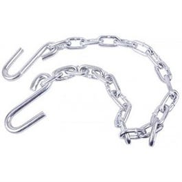 Safety Chain With S-Hook Ends, 3/16 x 36-In. Various