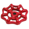 Sillcock Handle, Metal, Round Stem, Red Master Plumber