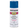 Stops Rust Enamel Spray Paint, Gloss Cobalt Blue, 12-oz. Rust-Oleum
