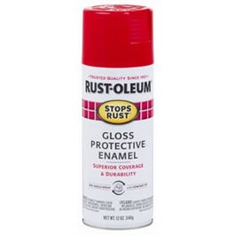 Stops Rust Enamel Spray Paint, Gloss Poppy Pink, 12-oz. Rust-Oleum
