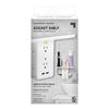 Surge Protector + Shelf, 6 Outlets, 2 USBs Sharper Image