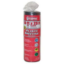 6-Mil Polyethylene Sheeting, Black, 10 x 25-Ft. Film Gard