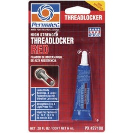 6-mL High-Strength Red Threadlocker Permatex