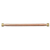 Water Heater Connector, Corrugated Copper, 3/4 FIP x 24-In. Various