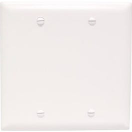 White Blank Nylon Wall Plate Legrand - Pass & Seymour