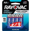 Alkaline Batteries, AA, 8-Pk. Rayovac