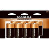 Alkaline Batteries, D, 8-Pk. Duracell