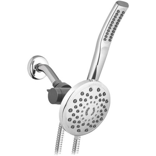 Waterpik Powerwand Spa 7-Spray 1.8 GPM Handheld Shower, Chrome Waterpik