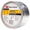 Aluminum Foil Tape, Silver, 1.88-In. x 50-Yds. 3M