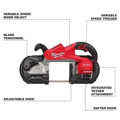 Milwaukee M18 FUEL™ Deep Cut Band Saw Milwaukee