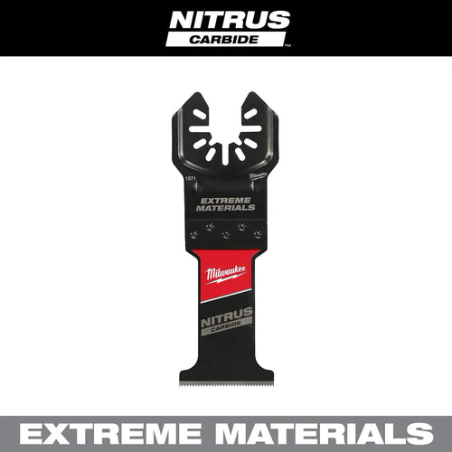 Milwaukee NITRUS™ Carbide Extreme Materials Universal Fit OPEN-LOK™ Multi-Tool Blade Milwaukee