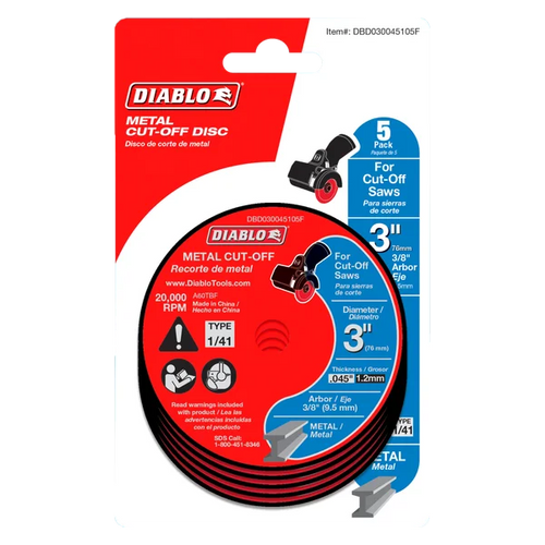 Diablo Tools Metal Cut-Off Discs Diablo Tools