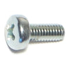 Monster Fastener Zinc Plated Class 4.8 Steel Coarse Thread Phillips Pan Head Machine Screws Midwest Fastener