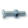 Monster Fastener Zinc Plated Steel Coarse Thread Phillips Flat Head Machine Screws Midwest Fastener