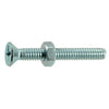 Monster Fastener Zinc Plated Steel Coarse Thread Phillips Flat Head Machine Screws Midwest Fastener