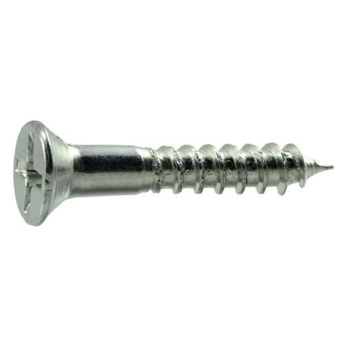 Monster Fastener Zinc Plated Steel Phillips Flat Head Wood Screws Midwest Fastener