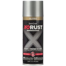Anti-Rust Enamel Paint & Primer, Aluminum, 10-oz. Spray X-O Rust