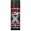Anti-Rust Enamel Paint & Primer, Black Flat, 12-oz. Spray X-O Rust