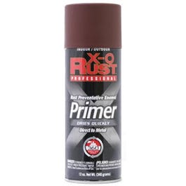 Anti-Rust Enamel Primer, Red, 12-oz. Spray X-O Rust