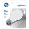 Appliance Light Bulb, Frosted, 435 Lumens, 40-Watts GE