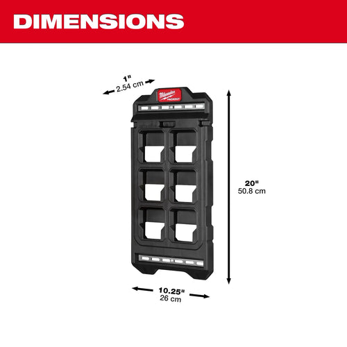 Milwaukee PACKOUT™ Compact Wall Plate Milwaukee