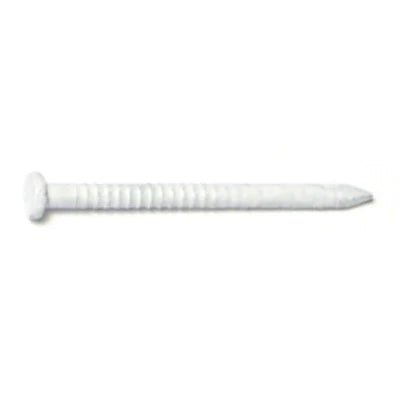 Monster Fastener White Painted Steel Panel Flat Head Nails Midwest Fastener