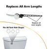 Korky Toilet Flush Handle Chrome Korky