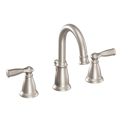 Moen Banbury Two-Handle High Arc Bathroom Faucet Moen