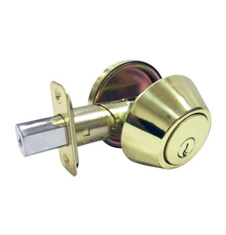 Taiwan Fu Hsing Industrial Tru-Guard Single Cylinder Deadbolt Stainless Taiwan Fu Hsing
