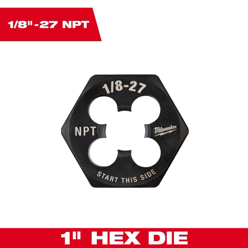 Milwaukee SAE 1 Hex Threading Dies Milwaukee