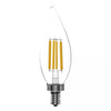 GE Ultra Bright LED 75 Watt Replacement Soft White CA11 Deco - Candle Bulbs GE Lighting