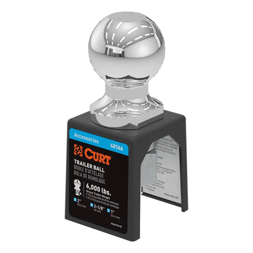 Curt Trailer Ball Chrome CURT