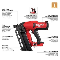 Milwaukee M18 FUEL™ Duplex Nailer Milwaukee