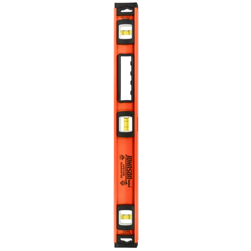 Johnson Level 24 Heavy Duty I-Beam Aluminum Level Johnson Level
