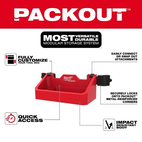 Milwaukee PACKOUT™ Tool Box Tray Attachment Milwaukee