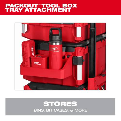 Milwaukee PACKOUT™ Tool Box Tray Attachment Milwaukee